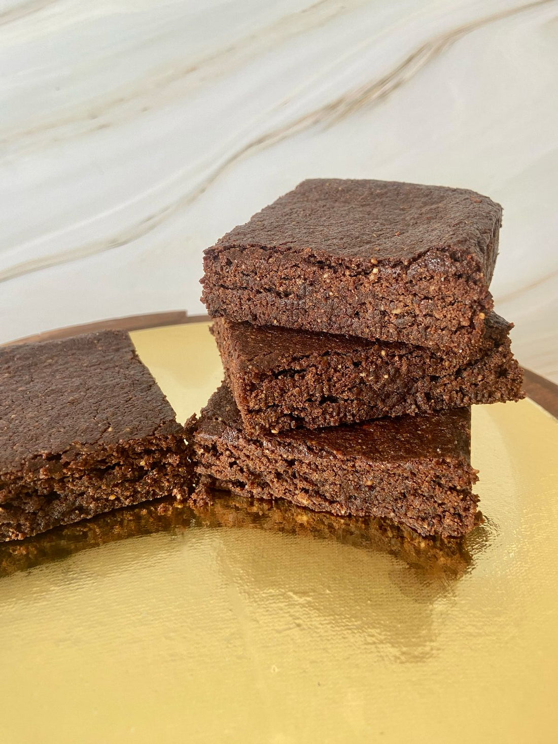 Monkfruit Brownies | Vegan, Gluten Free & Refined Sugar Free - Nature&