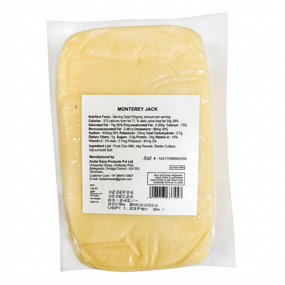 Cheese | Monterey Jack - 100% Cow Milk   – Kodai Cheese – 200gm