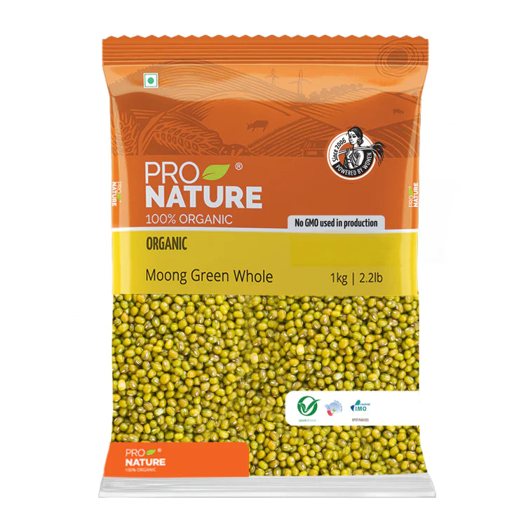 Moong Green | Organic - Pro Nature - 500gm