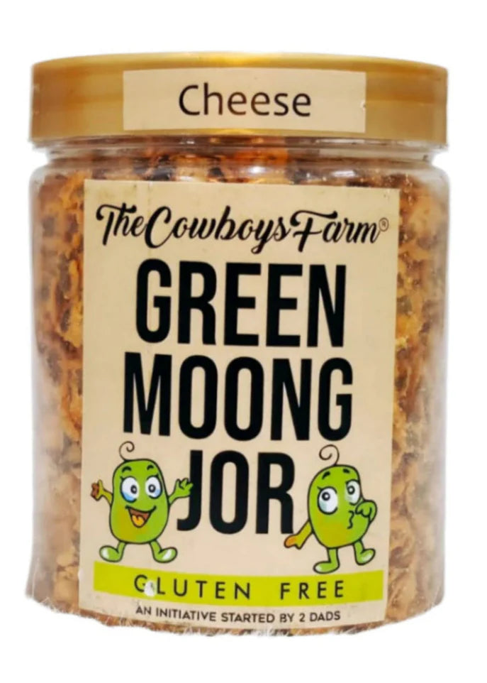 Moong Jor | Green Moong Jor (Cheese) - Roasted - Gluten Free, No Msg & Preservatives Free – The Cow Boys Farm - 170gm
