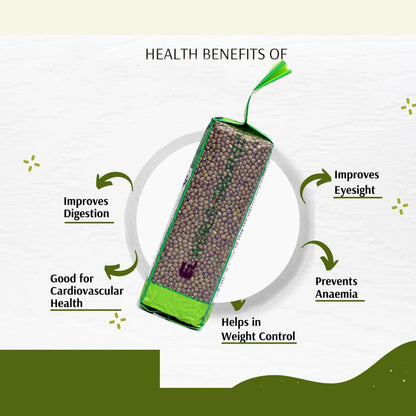 Moong Whole | USDA Organic - Unpolished - Elworld Organic - 500gm