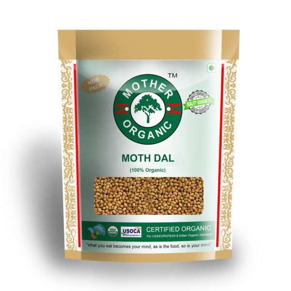 Moth Dal - Mother Organic - 500gm