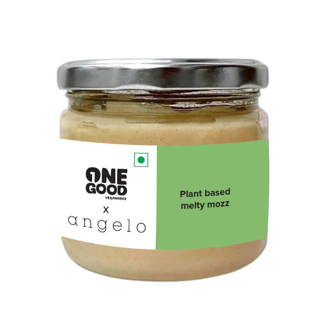 Mozzarella Cheese | Melty - Plant Based - Vegan, Gluten Free, Soy Free, Dairy Free, Trans Fat Free & No Added Sugar – One Good Veganarke – 300gm