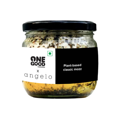 Mozzarella Cheese | Angelo - Classic - Plant Based - Vegan, Gluten Free, Soy Free, Dairy Free, Trans Fat Free &amp;amp; No Added Sugar – One Good Veganarke – 250gm