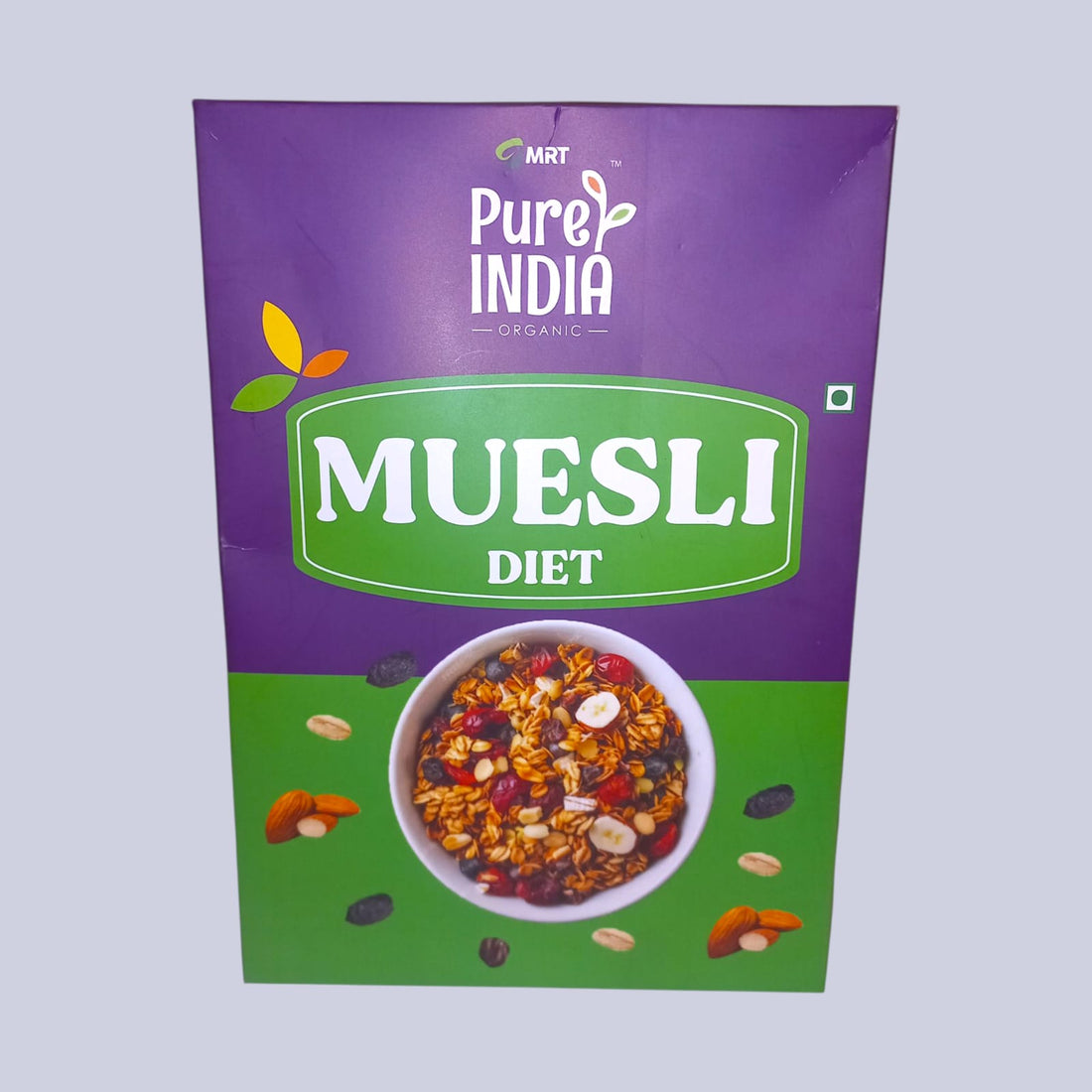 Muesli | Muesli Diet – Supports Bone Health – High In Antioxidant And Whole Grain &amp; No Added Preservatives – Mrt Organic – 500gm
