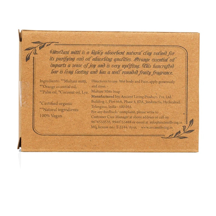 Multani Mitti Handmade Soap - Ancient Living - 100gm