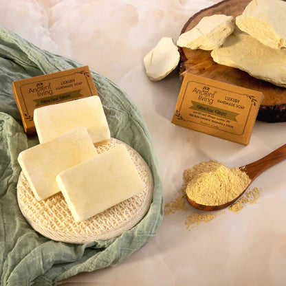 Multani Mitti Handmade Soap - Ancient Living - 100gm