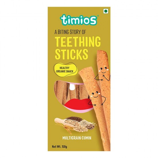 Multigrain Cumin - Teething Stick - Timios - 150gms