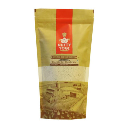 Multimillet Cheela Mix - Low In Calories, High Dietary Fiber &amp;amp;  Rich In Antioxidant - 400gm