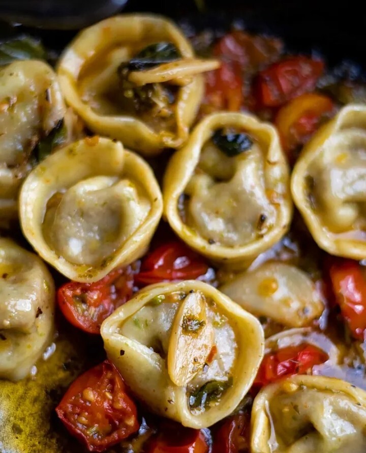 Pasta | Cappelletti (Mushroom &amp; Truffle) - With 20gm Herb Butter - Handmade - Dairy Free, No Maida, Preservatives &amp; Sugar Free - Nature&