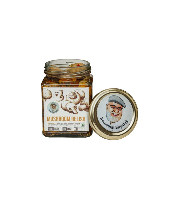 Mushroom Relish - No Added Sugar - Kikaboni - 250gm