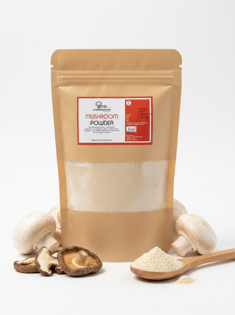 Mushroom Powder - 100% Natural - Chemical Free &amp; No Added Preservatives- The Mushoom Hub - 100gm