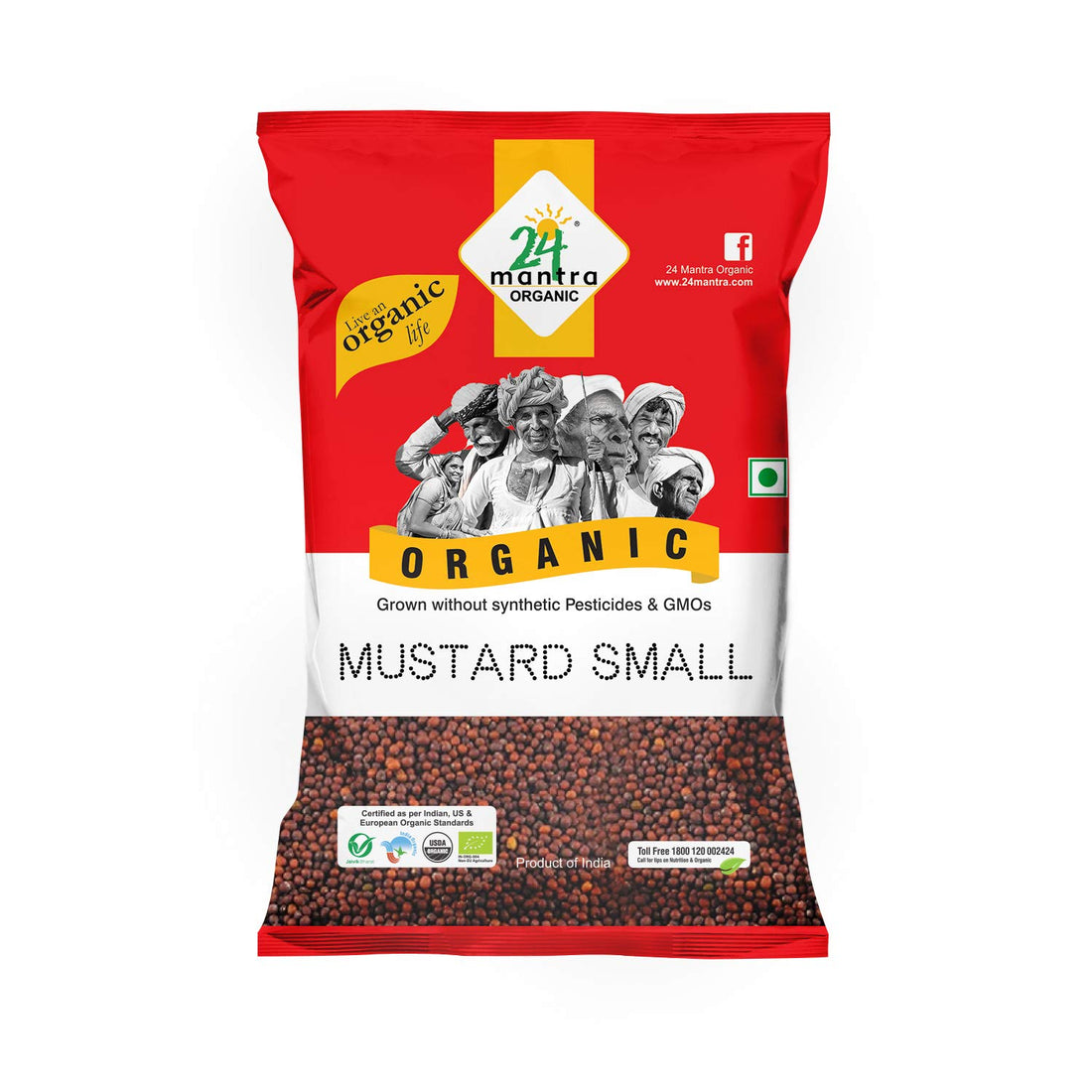 Mustard Small – 24 Mantra – 100gm