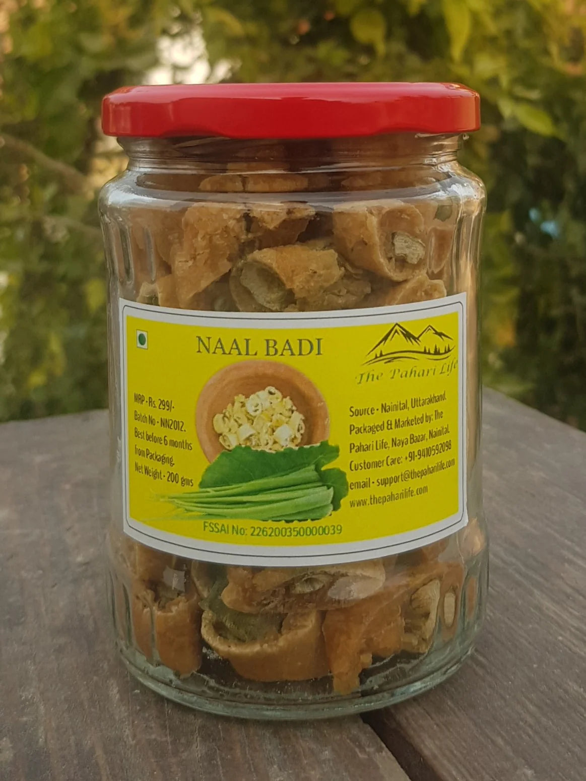 Badi | Naal Badi (Taro Stem)  - The Pahari Life - 200gm