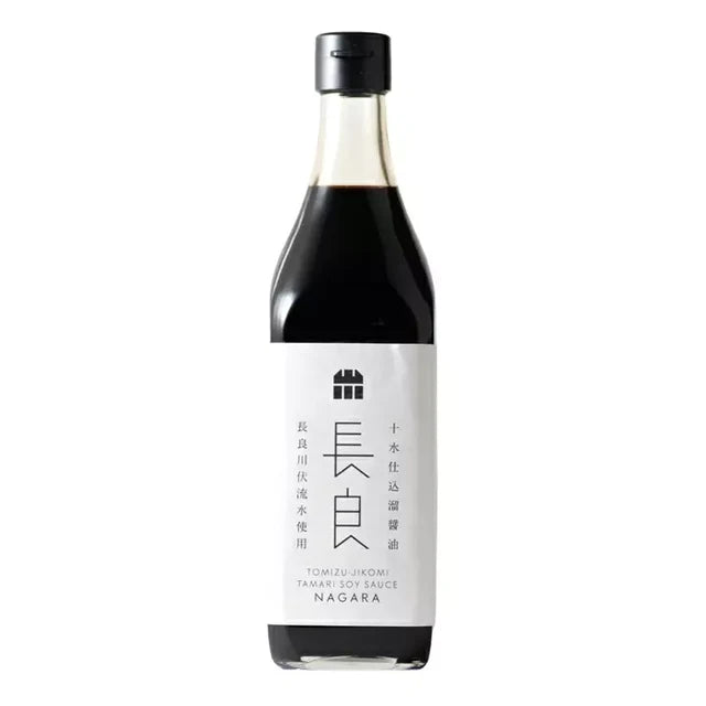 Soy Sauce | Nagara Tamari Shoyu Gluten-Free Barrel Aged Tamari- Japan - No Added Artificial Flavors, Colors &amp;amp; No Added Preservatives  -Yamakawa Jozo - 500ml