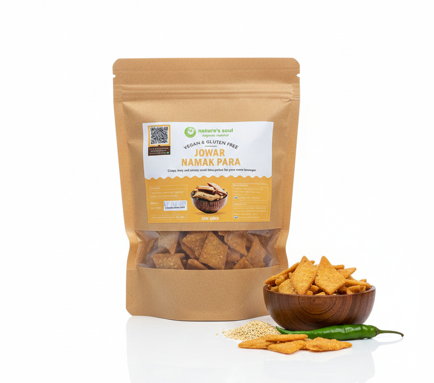 Namak Para | Jowar - Vegan &amp; Gluten Free - Nature&