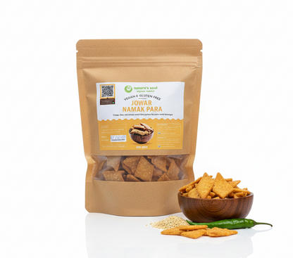 Namak Para | Jowar - Vegan &amp; Gluten Free - Nature&