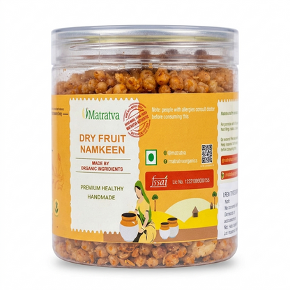 Namkeen | Dry Fruit Namkeen -Made By Organic Ingridients -Immunity Booster- Free Preservatives  – Matratva – 250gm