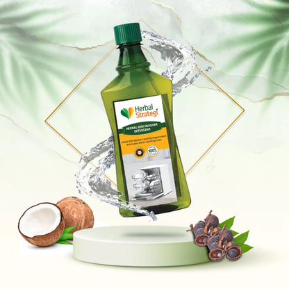 Natural Dishwasher Liquid Detergent - Herbal Strategi - 500ml