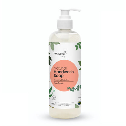 Natural Handwash Soap - Pomelo Fresh – Natural - Vegan &amp;amp; Cruelty Free - Windmill Baby – 450ml