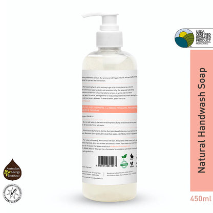 Natural Handwash Soap - Pomelo Fresh – Natural - Vegan &amp;amp; Cruelty Free - Windmill Baby – 450ml