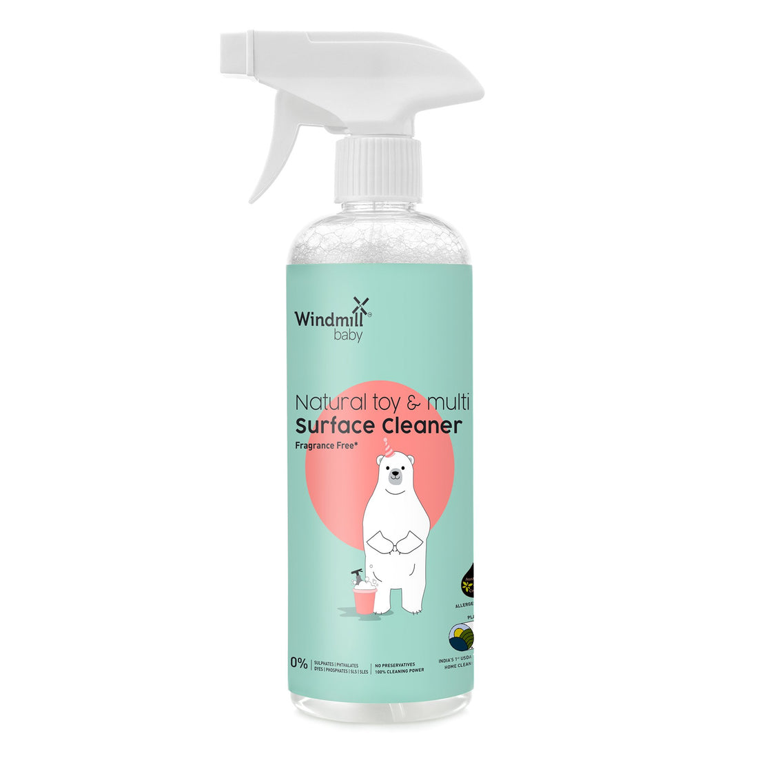 Natural Toy and Surface Cleaner - Windmill Baby - 450ml