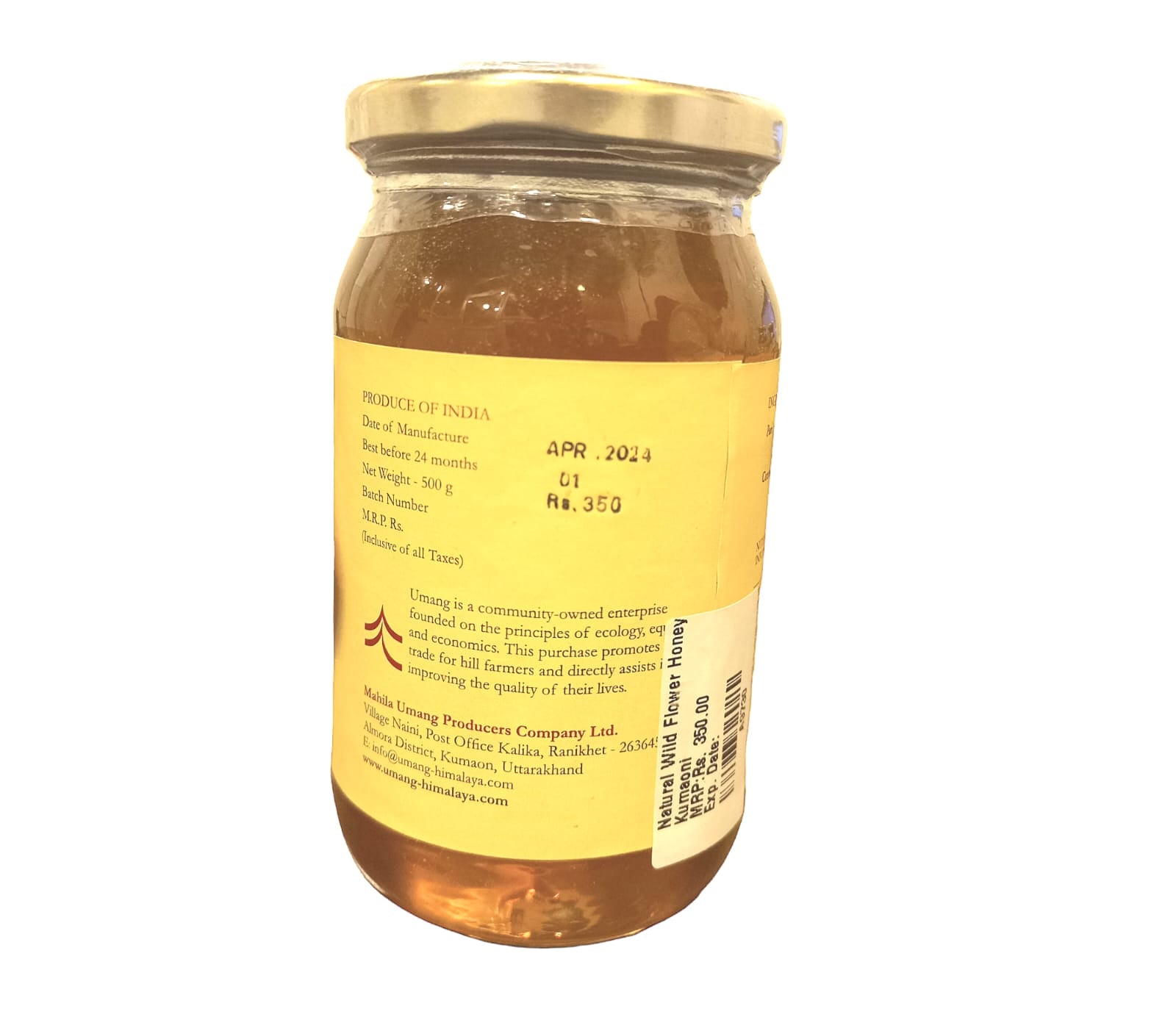 Natural Wildflower Honey – Kumaoni – 500gm