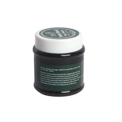 Face Wash | Neem Basil (Concentrate) – For Acne Prone Skin – Vegan, Sulphate Free &amp;amp; Preservative Free – Rustic Art – 125gm