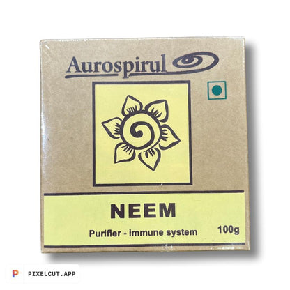 Neem Powder | (Purifier Immune System) - Anti Fungal &amp;amp; Blood Purifying Properties - Aurospirul - 100gm