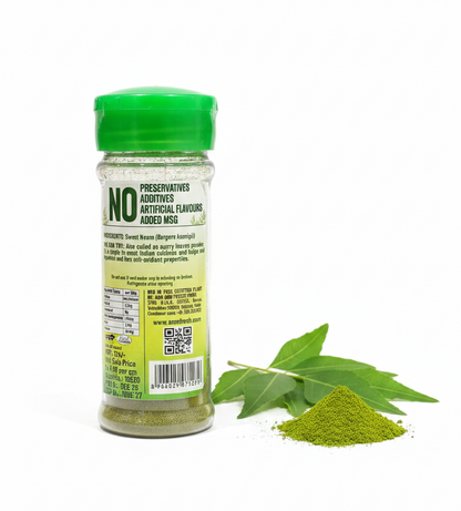 Seasoning | Sweet Neem Powder (Curry Leaf Powder) - 100% Pure &amp; Natural - Aum Fresh - 25gm