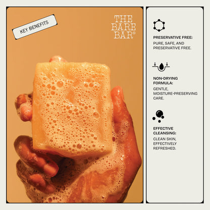 Soap | Neroli Soap Bar - Made With Pure Essential Oils - Vegan , Cruelty Free - The Bare Bar - 100gm