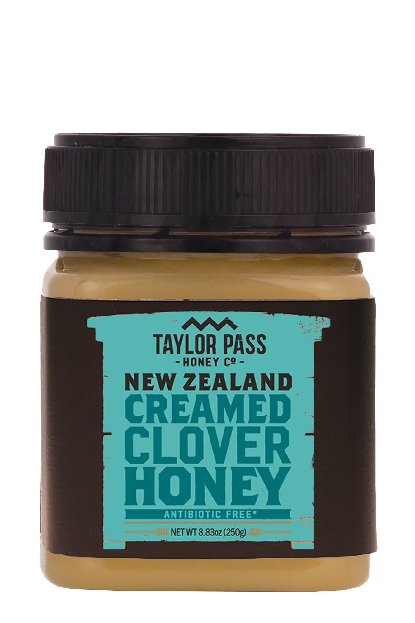 Honey | New Zealand Creamed Clover Honey - Antibiotic Free - Taylor Pass Honey - 250gm