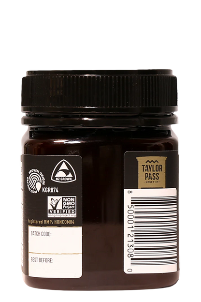 Honey | New Zealand Manuka Blend Honey - MG050 - Antibiotic Free - Taylor Pass Honey - 250gm