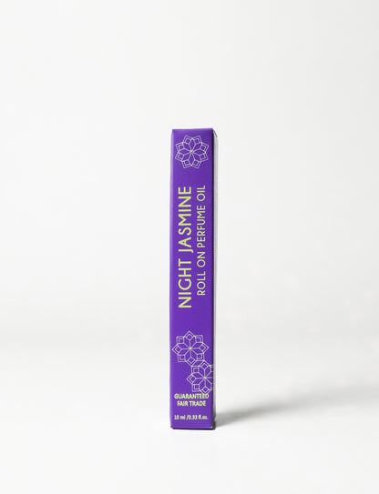 Perfume | Night Jasmine Roll On Perfume - No Parabens - Maroma - 10ml