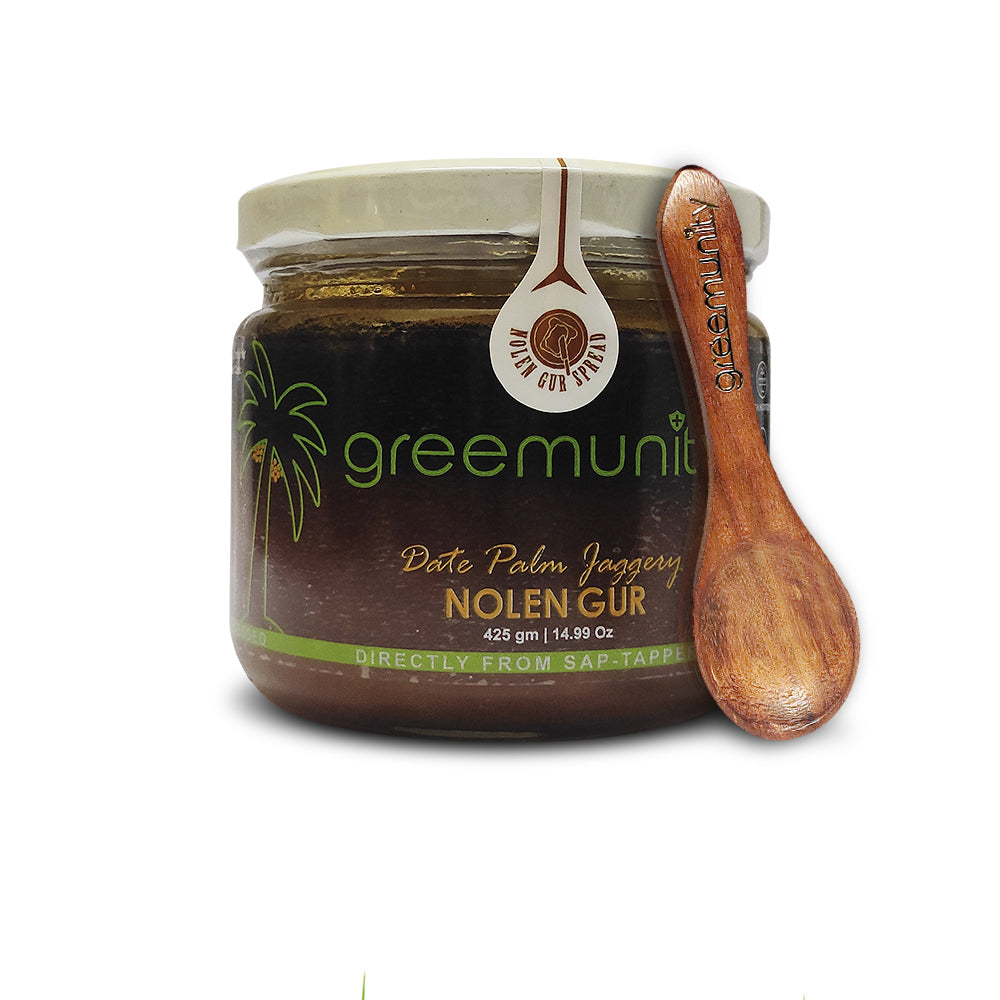 Nolen Gur Spread – No Added Sugar & High Nutrition - Greemunity - 425gm