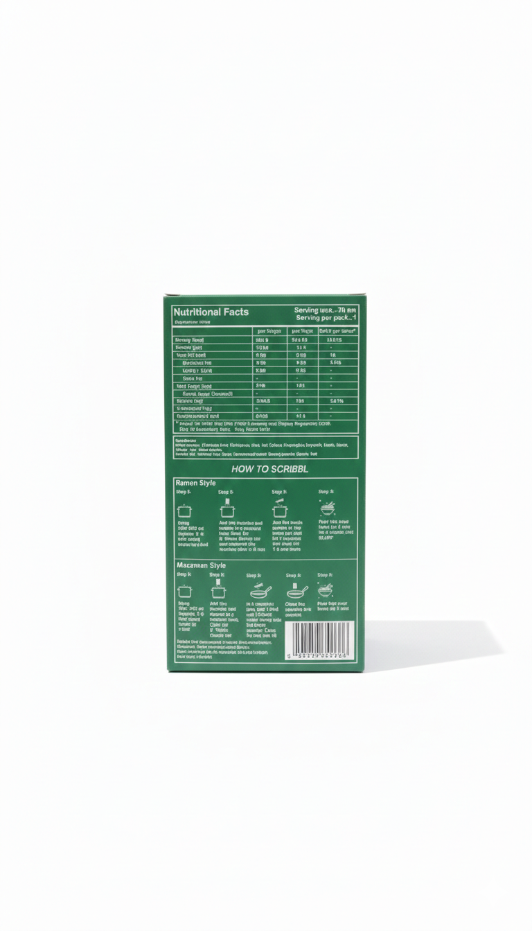 Noodles | Soul (Butter Miso Ramen)-Craft Meets Convenience-Slurp Spill - No Artificial Colors, Non GMO, Dairy Free – Scribbl - 70gm