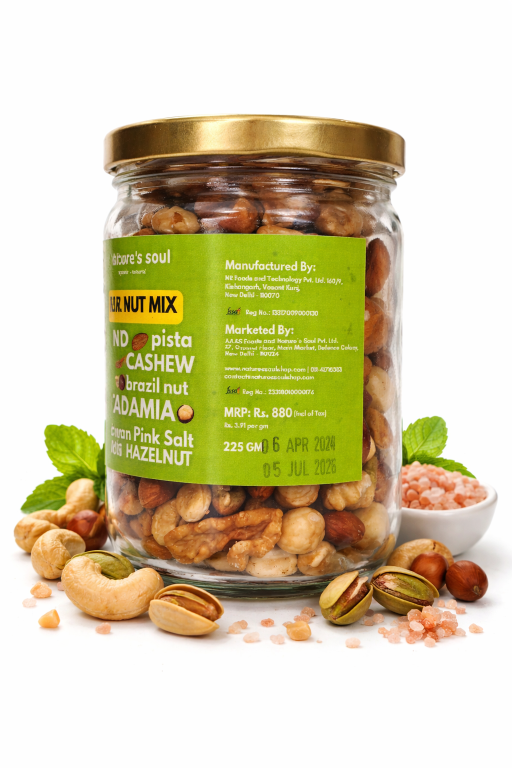 Mix Nuts | Super Nut Mix - Mix of 8 Nutrient- Rich Nuts - Nature&