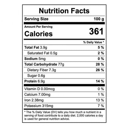 Maize Atta - USDA Organic - Gluten Free - Mother Organic - 1000gm