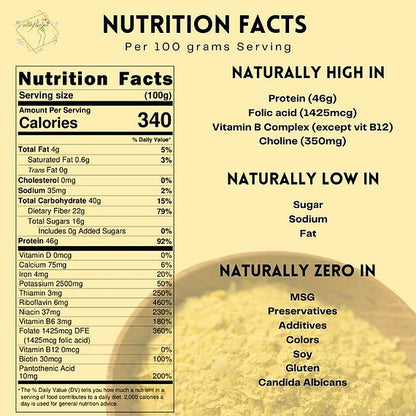 Yeast | Nutritional Yeast Flakes - Grater Than Cheese - Non Synthetic - Non Fortified - Vegan, Gluten Free, No Added Sodium, GMO Free, Preservatives Free, Dairy Free &amp;amp; No MSG – Posh Flavor – 200gm