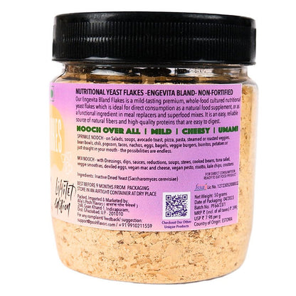 Yeast | Nutritional Yeast Flakes - Grater Than Cheese - Non Synthetic - Non Fortified - Vegan, Gluten Free, No Added Sodium, GMO Free, Preservatives Free, Dairy Free &amp;amp; No MSG – Posh Flavor – 200gm