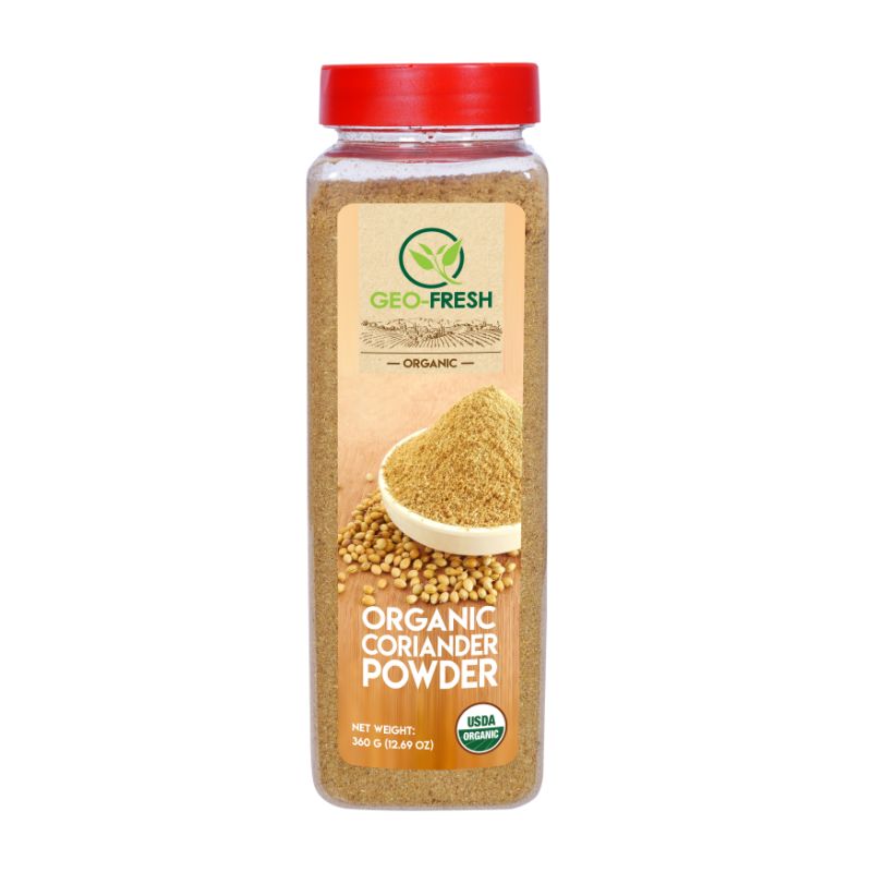Coriander Powder | USDA Organic - Geo-Fresh Organic - 360gm