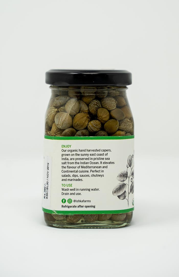 Capers Capotes in Brine – Ishka Farms – 200gm