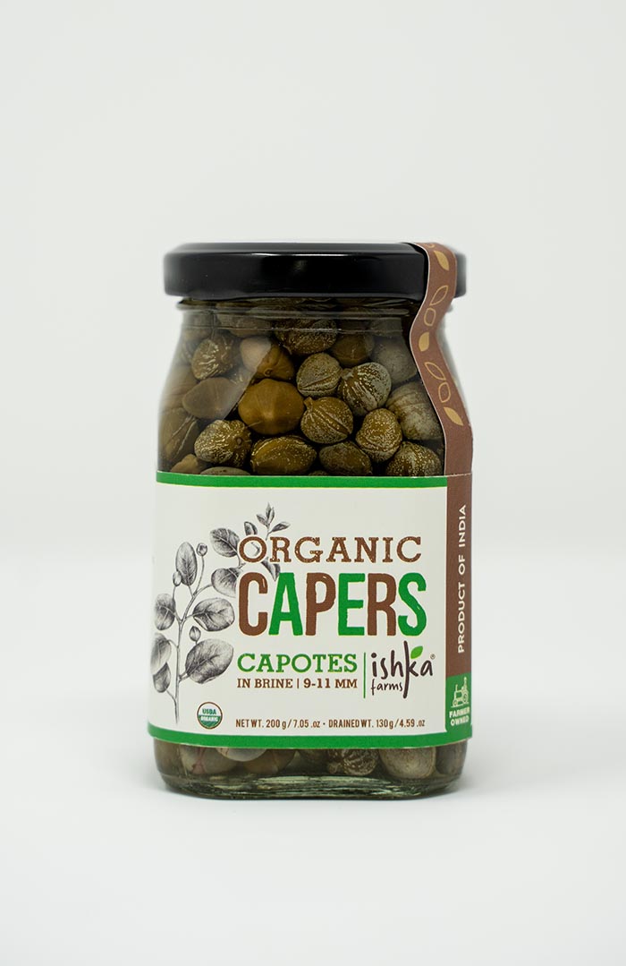 Capers Capotes in Brine – Ishka Farms – 200gm