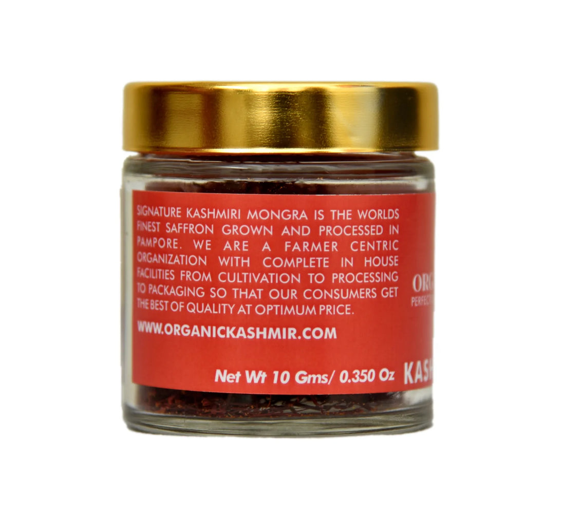 Kashmiri Saffron Mongra - Organic Kashmir - 1gm