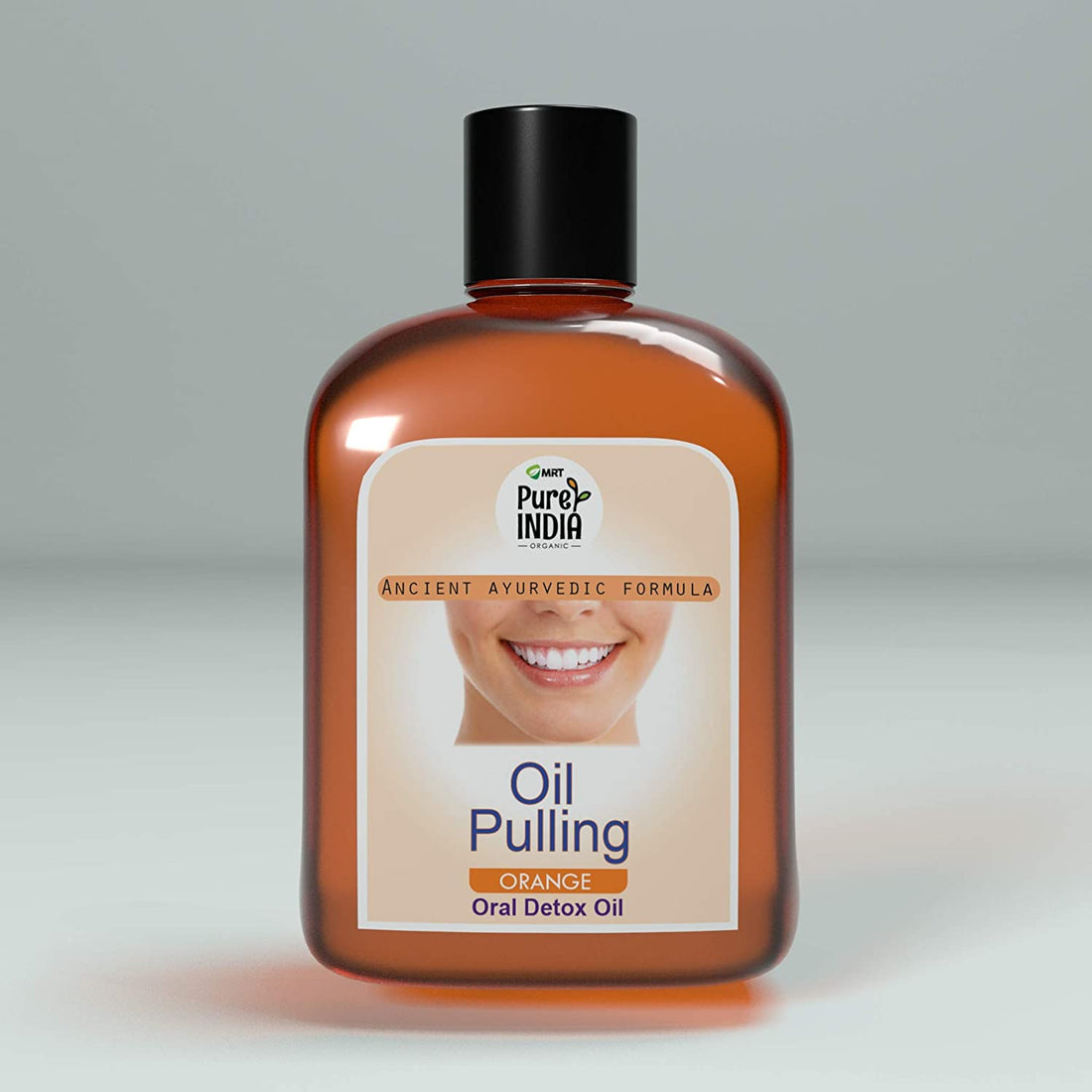Oil Pulling - Orange Oral Detox Oil - MRT Organics - 100ml