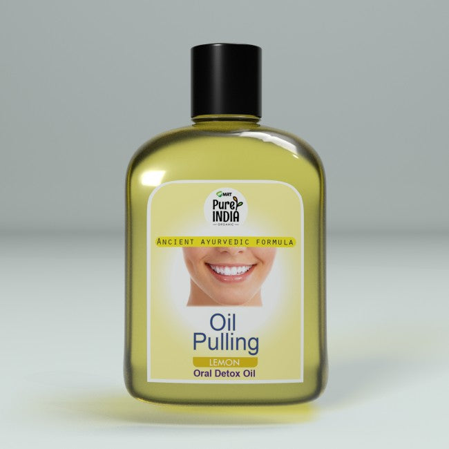 Oil Pulling – Lemon Oral Detox Oil – MRT Organics – 100ml
