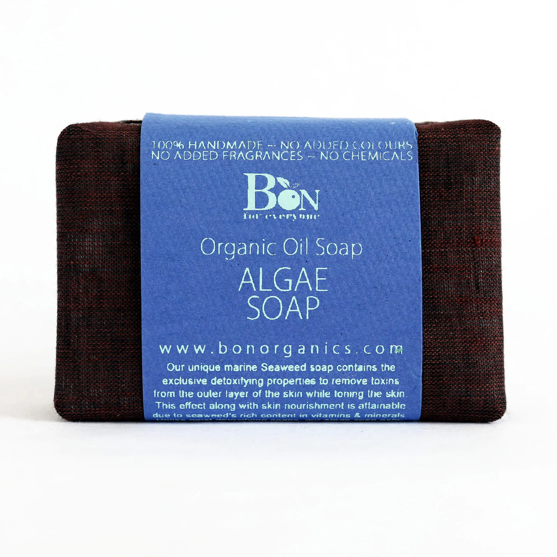 Oil Soap | Algae - Organic - Handmade – No Added Colour, No Added Frances &amp; No Chemical - Bon Organics – 100gm