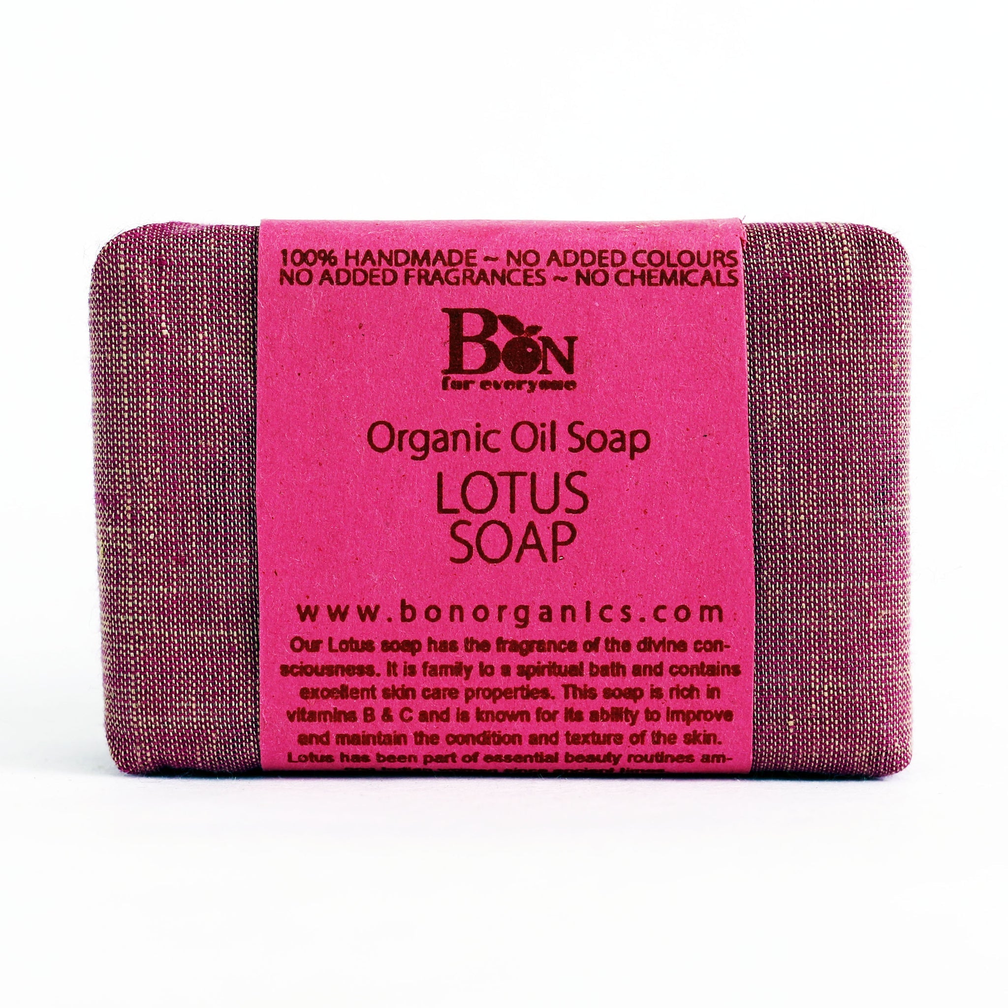 Oil Soap – Lotus – Bon Organics – 100gm