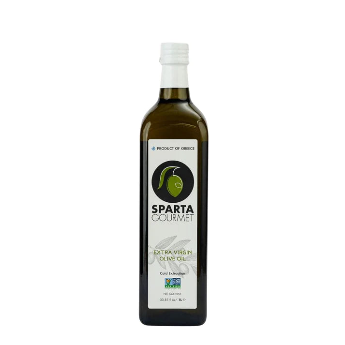 Olive Oil | Greek Olive Oil (Extra Virgin) - Vegan, Gluten Free, Non GMO &amp; Sugar Free - Sparta Gourmet - 1000ml