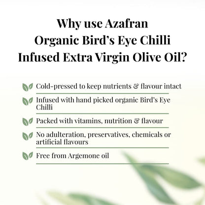 Olive Oil | Extra Virgin - Organic - Extra Infused With Organic Bird&